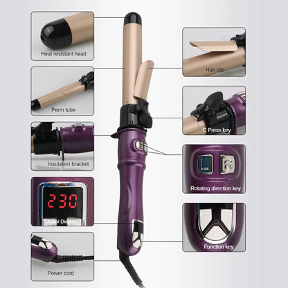 Fully Automatic Rotating Electric Curling Rod