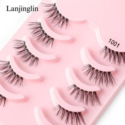 Reusable Half Eye Lashes Set