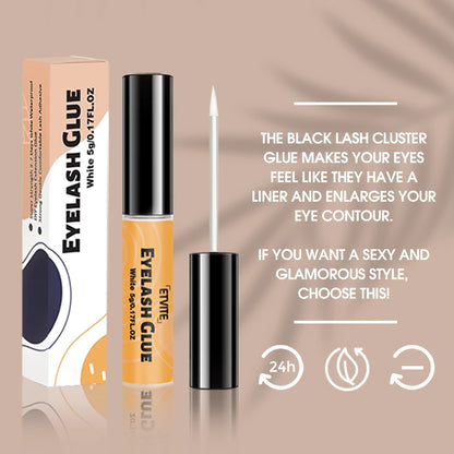 White Lash Glue for Individual Cluster Lashes