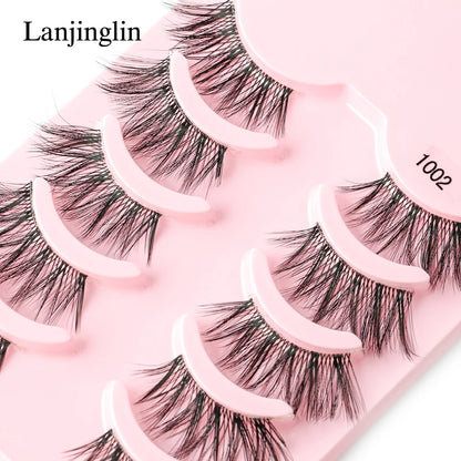 Reusable Half Eye Lashes Set