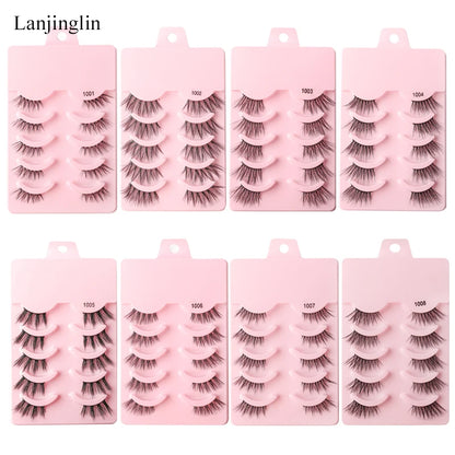 Reusable Half Eye Lashes Set