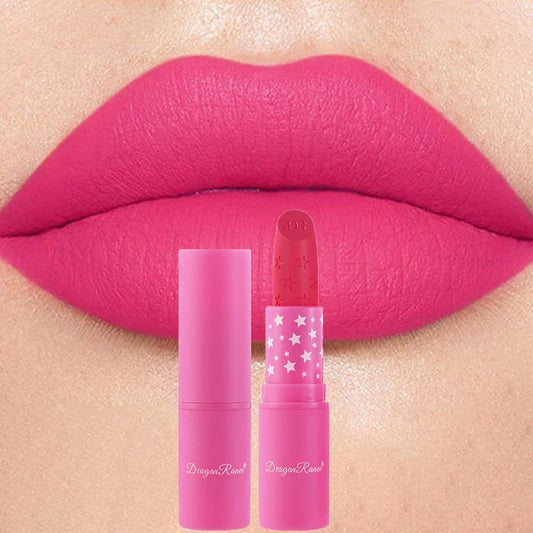 Waterproof Rose Red Velvet Matte Lipstick 9 Colors