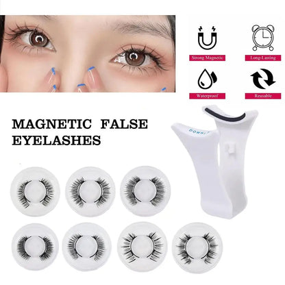 3D Natural Magnetic Eyelashes Set