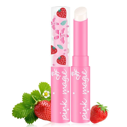 Strawberry Lip Balm - Temperature Color Changing