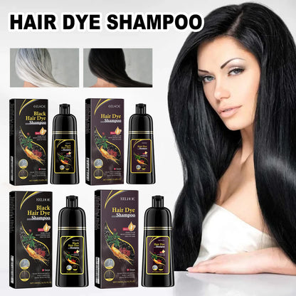 Natural Herbal Hair Dye Shampoo