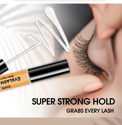 White Lash Glue for Individual Cluster Lashes