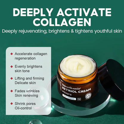Retinol Face Cream and Serum Set