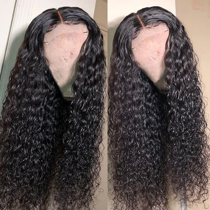 Kinky Curly Lace Front Wig Human Hair