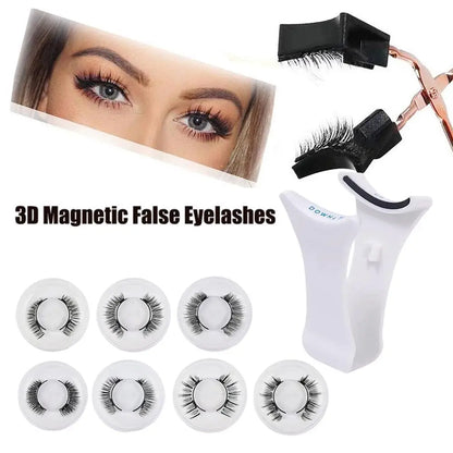 3D Natural Magnetic Eyelashes Set