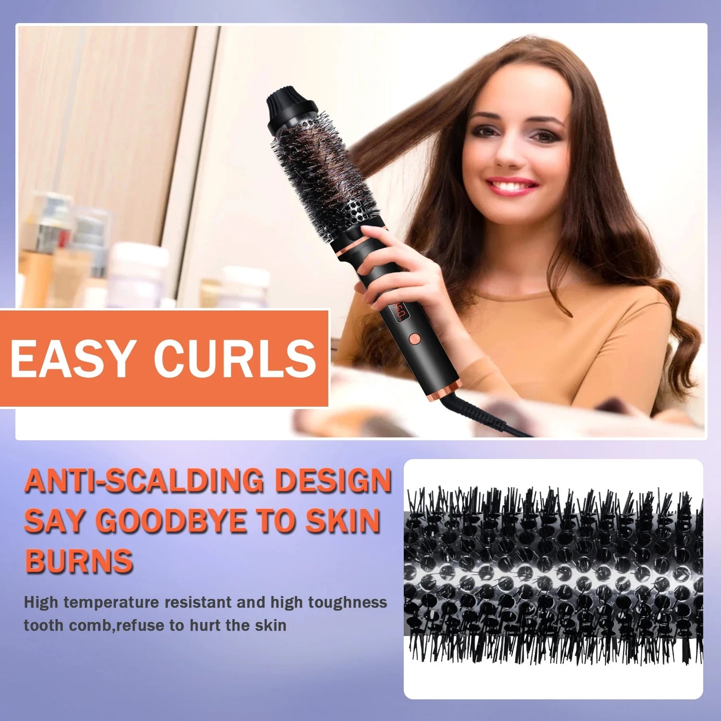 3 in 1 Ionic Hair Curler Straightener