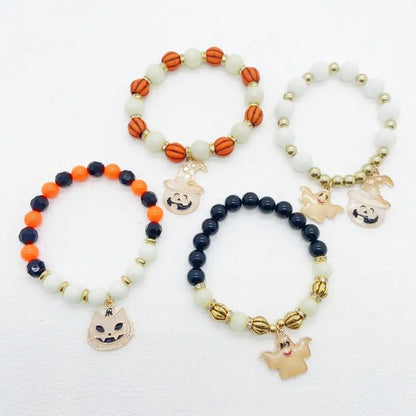 Halloween Pumpkin Head Bracelet