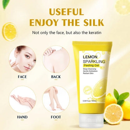Sparkling Lemon Peeling Gel Face Exfoliator