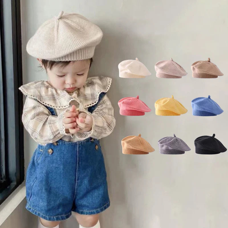 Cute Baby Knitted Beret