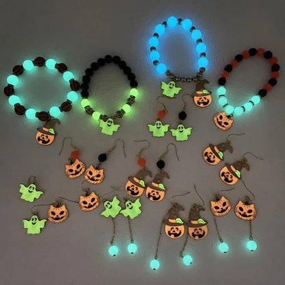 Halloween Pumpkin Head Bracelet