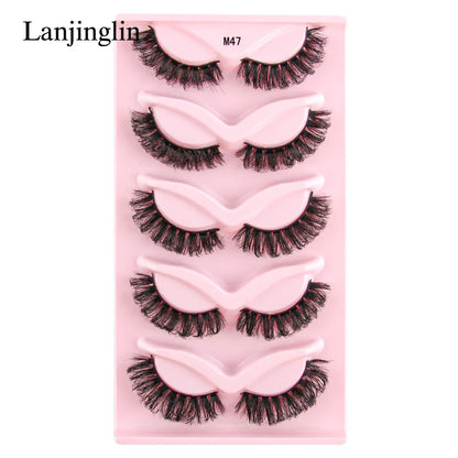 Cat Eye Half Lashes Set