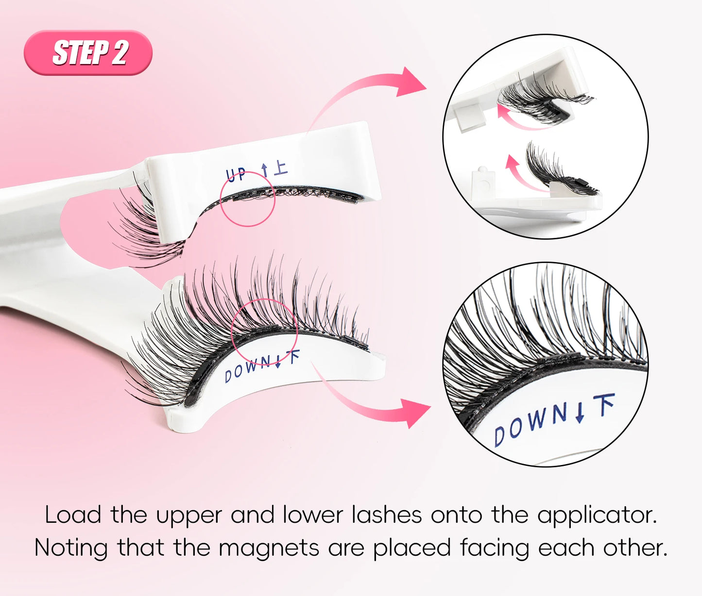 Reusable Magnetic Eyelashes Kit