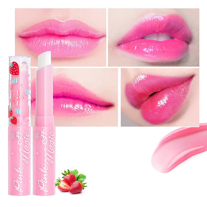 Strawberry Lip Balm - Temperature Color Changing