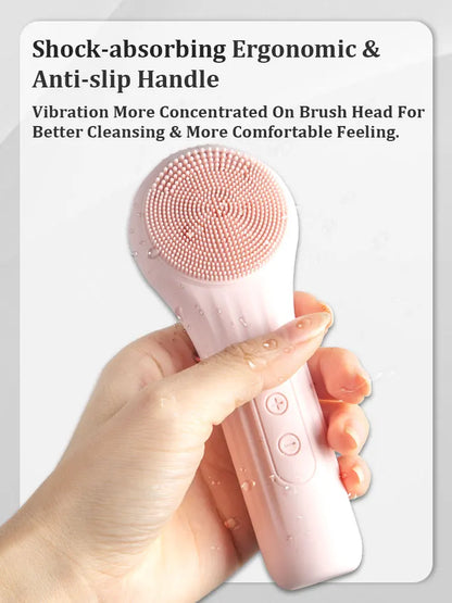 Sonic Waterproof Facial Cleansing Brush