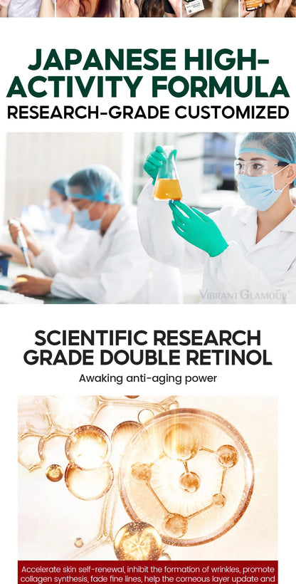 Retinol Face Cream and Serum Set